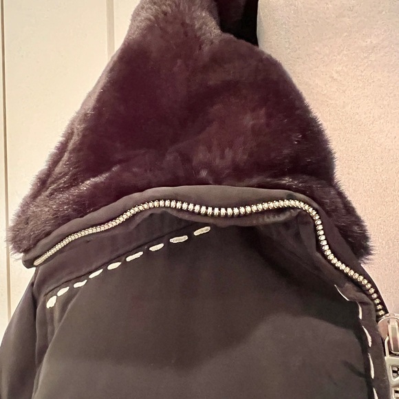 Bogner Black Down Parka 14 - Picture 4 of 8